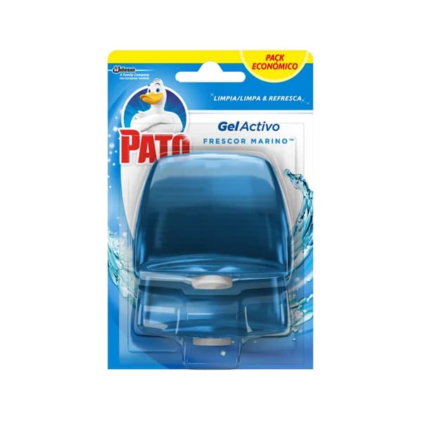 PATO Recambio de WC gel azul limpia y perfuma PATO 2 uds. de 55 ml. - 0.11 l - Imagen del producto en Findit