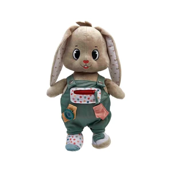 Peluche Leo Aprende A Vestirse 34 Cm ONE TWO FUN ALCAMPO - 1 ud - Imagen del producto en Findit