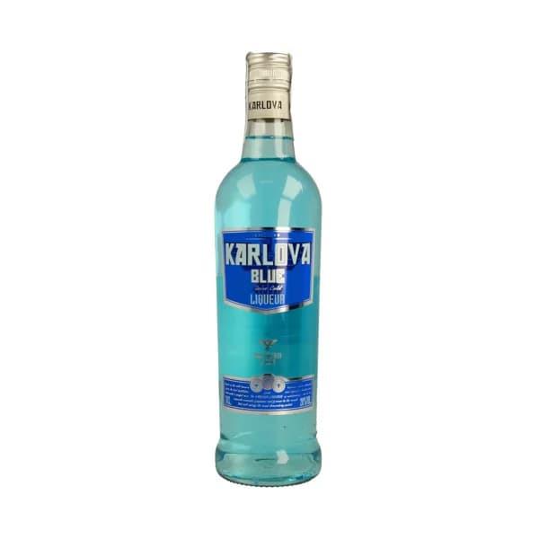 KARLOVA blue Bebida espirituosa de vodka azul botella de 70 cl. - 0.7 l - Imagen del producto en Findit