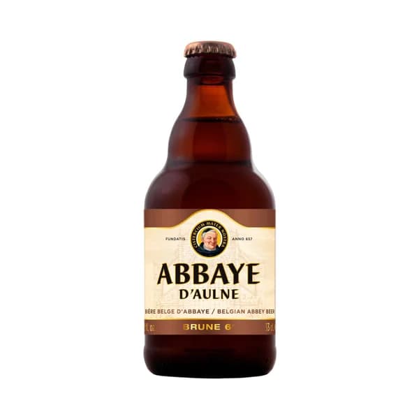 ABBAYE D'AULNE BRUNE Cerveza tostada de Abadía botella de 33 cl. - 0.33 l - Imagen del producto en Findit
