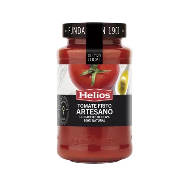 HELIOS Tomate frito receta artesana con aceite de oliva 570 g. - 0.57 kg - Imagen del producto en Findit