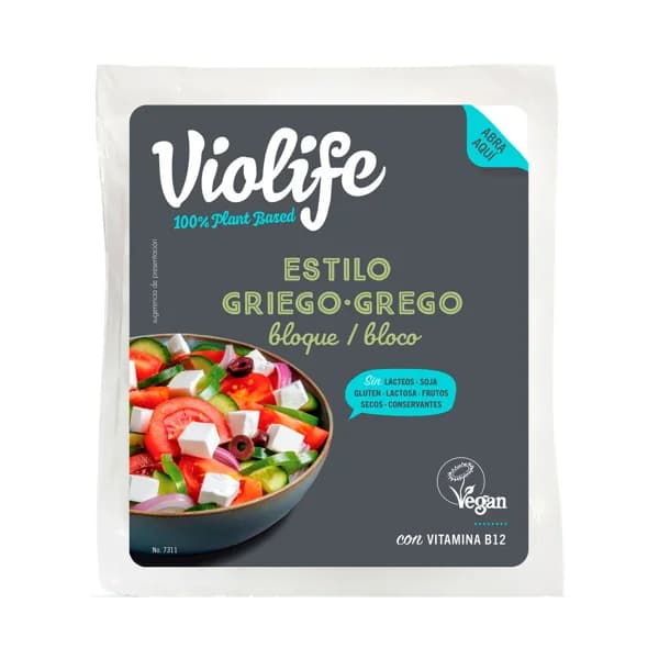 Bloque griego "queso" VIOLIFE 200 gr. - 0.2 kg - Imagen del producto en Findit