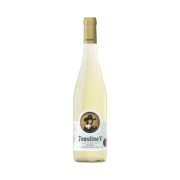 FAUSTINO V Vino blanco con D.O. Ca. Rioja botella 75 cl. - 1 ud - Imagen del producto en Findit