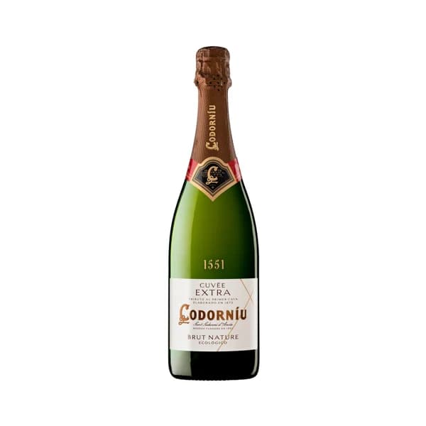 CODORNIU Cuvée extra Cava brut nature ecológico botella de 75 cl. - 1 ud - Imagen del producto en Findit