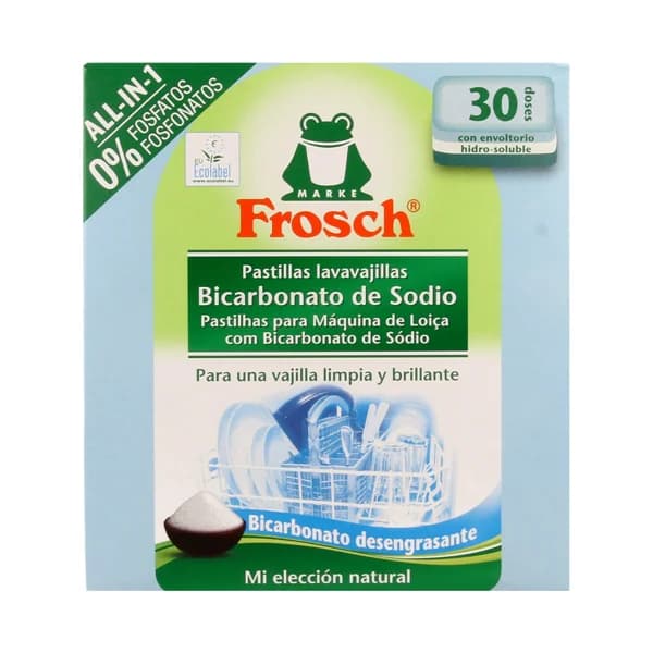 FROGGY Detergente en pastillas para lavavajillas FROGGY ECOLÓGICO 30 uds. - 0.57 kg - Imagen del producto en Findit