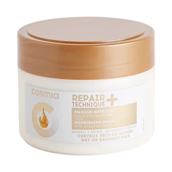 COSMIA Mascarilla hidratante y reparadora de cabellos secos y dañados COSMIA Repair technique + 300 ml. - 0.3 l - Imagen del producto en Findit