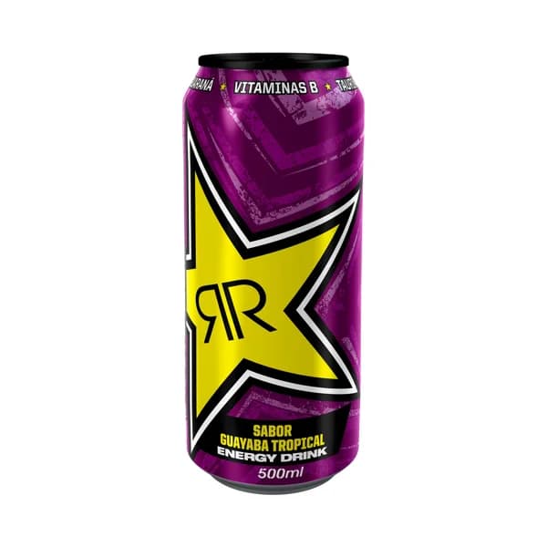 ROCKSTAR Bebida energética sabor tropical lata de 50 cl. - 0.5 l - Imagen del producto en Findit