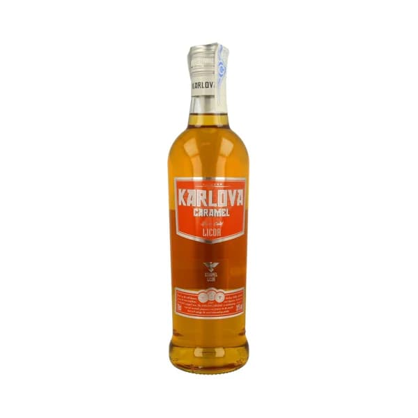 KARLOVA Karamel Bebida espirituosa de vodka con sabor a caramelo botella de 70 cl. - 0.7 l - Imagen del producto en Findit