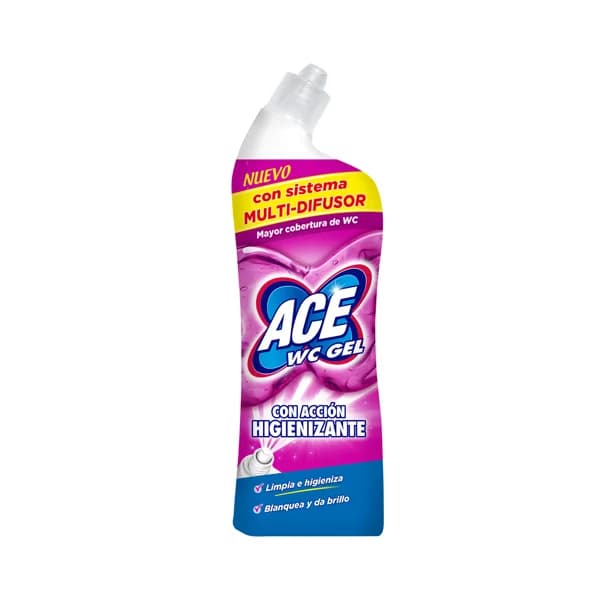 ACE Gel limpiador WC líquido con lejía ACE 700 ml. - 0.7 l - Imagen del producto en Findit