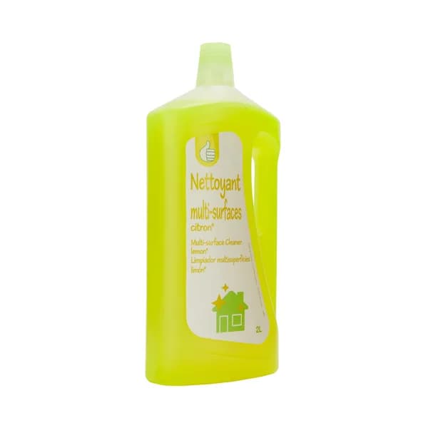 PRODUCTO ECONÓMICO ALCAMPO Limpiador multisuperficies con aroma a limón 2 l. - 2 l - Imagen del producto en Findit