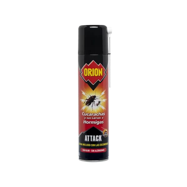 ORION Insecticida cucarachas y hormigas ORION ATTACK 520 ml. - 0.52 l - Imagen del producto en Findit