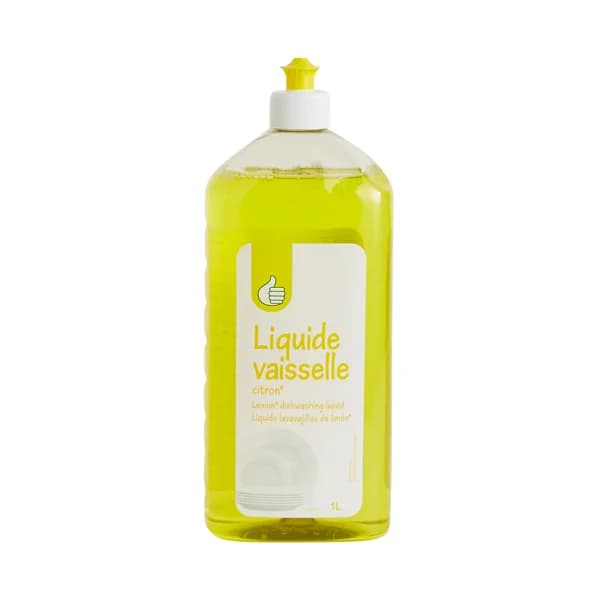 PRODUCTO ECONÓMICO ALCAMPO Lavavajillas líquido con aroma a limón 1 l. - 1 l - Imagen del producto en Findit