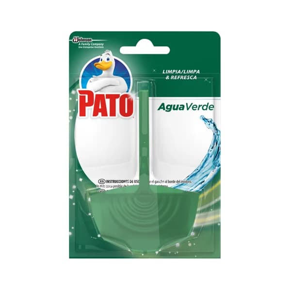 PATO Pastilla WC bloc Agua verde PÀTO40 g. - 1 ud - Imagen del producto en Findit