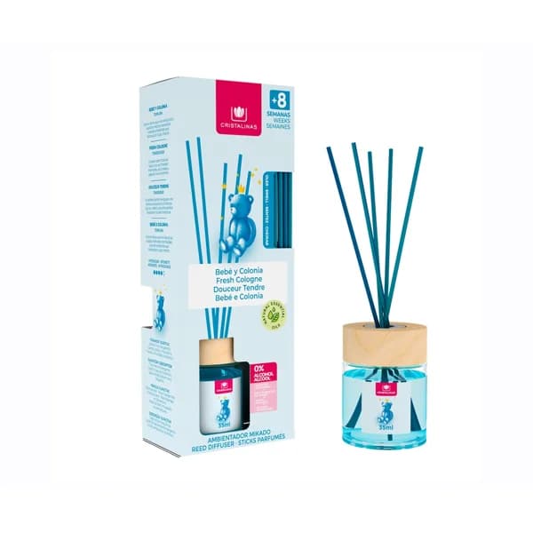 CRISTALINAS Varillas 0% alcohol Bebé y colonia CRISTALINAS 35 ml. - 1 ud - Imagen del producto en Findit