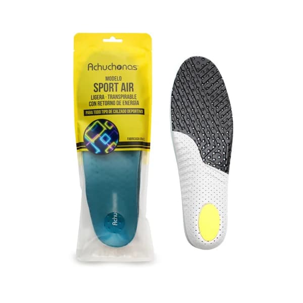 Plantilla Sport Air ACHUCHONAS, ligera, transpirable, talla 36/37. - 1 ud - Imagen del producto en Findit