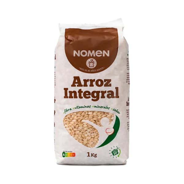 NOMEN Arroz integral en atmósfera modificada 1 kg. - 1 kg - Imagen del producto en Findit