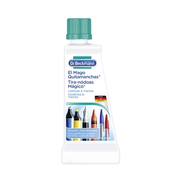 DR. BECKMANN Quitamanchas especial para manchas de lápiz, acuarela y rotulador fluorescente 50 ml. - 1 ud - Imagen del producto en Findit