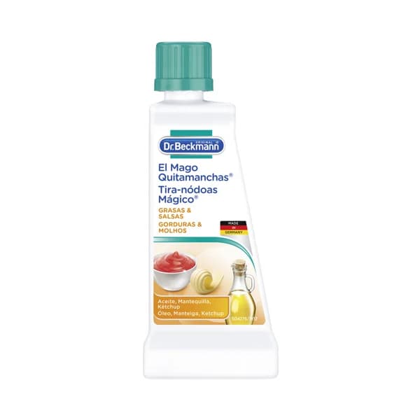 DR. BECKMANN Quitamanchas especial aceite, mantequilla y kétchup 50 ml. - 1 ud - Imagen del producto en Findit