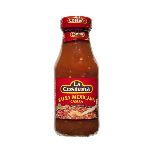 LA COSTEÑA Salsa mexicana casera a base de tomates y verduras especial fajitas LA COSTEÑA 250 g. - 0.25 kg - Imagen del producto en Findit