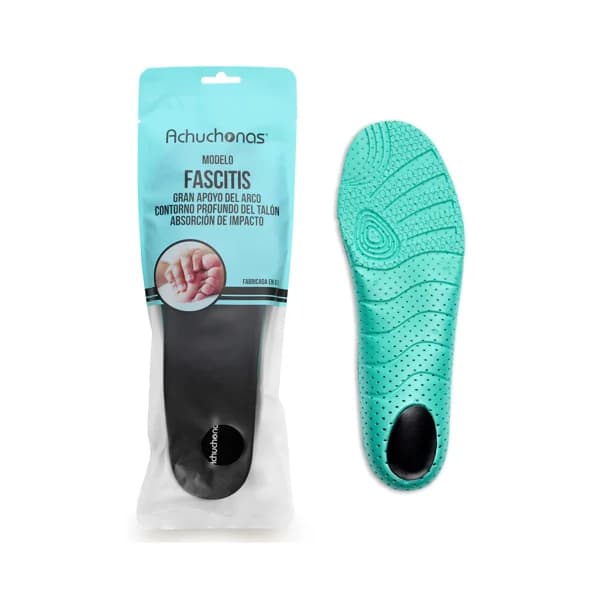 Plantillas especiales fascitis plantar ACHUCHONAS, contorno profundo talón, talla 37/38. - 1 ud - Imagen del producto en Findit