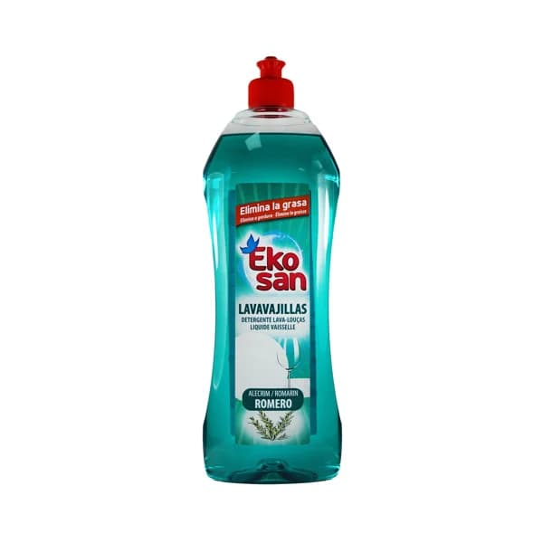 EKOSAN Detergente lavavajillas de mano aroma romero EKOSAN 800 ml. - 0.8 l - Imagen del producto en Findit