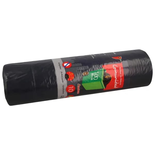 PRODUCTO ALCAMPO Bolsas de basura con autocierre especial cubo comunidad gris, autocierre capacidad 100 l. 10 uds. - 1 ud - Imagen del producto en Findit