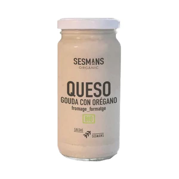 SESMANS ORGANIC Salsa ecológica de queso Gouda con orégano 240 ml. - 0.24 l - Imagen del producto en Findit