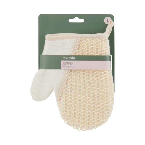 COSMIA Guante sisal exfoliante, fabricado con fibras de origen 100% natural. - 1 ud - Imagen del producto en Findit