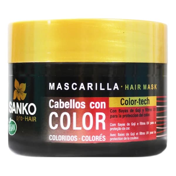 SANKO Mascarilla para cabellos con color (teñidos) SANKO Pro hair 300 ml. - 0.3 l - Imagen del producto en Findit