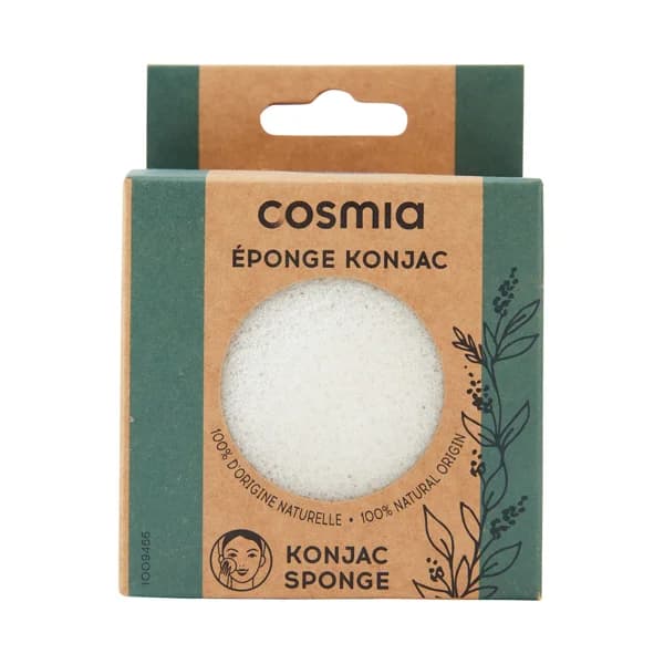 COSMIA Esponja Konjac de origen 100% natural COSMIA. - 1 ud - Imagen del producto en Findit