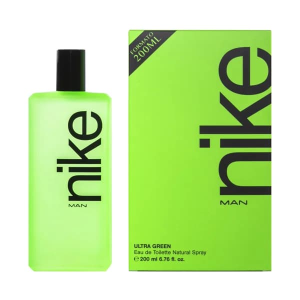 NIKE Eau de toilette para hombre con vaporizador en spray NIKE Man ultra green 200 ml. - 0.2 l - Imagen del producto en Findit