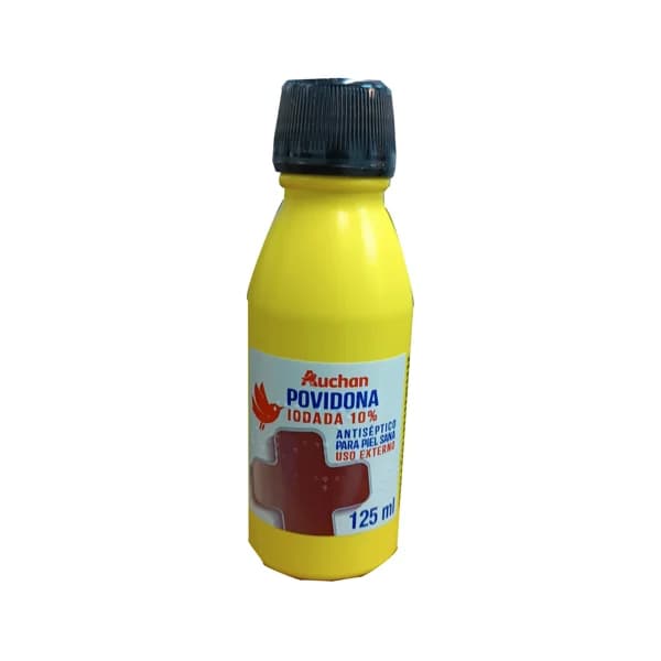 PRODUCTO ALCAMPO Povidona Iodada 10%, (antiséptico para piel sana) PRODUCTO ALCAMPO 125 ml. - 0.12 l - Imagen del producto en Findit