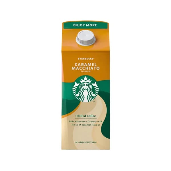 STARBUCKS Bebida de café expreso frio con leche y un toque de caramelo 750 ml. - 0.75 l - Imagen del producto en Findit