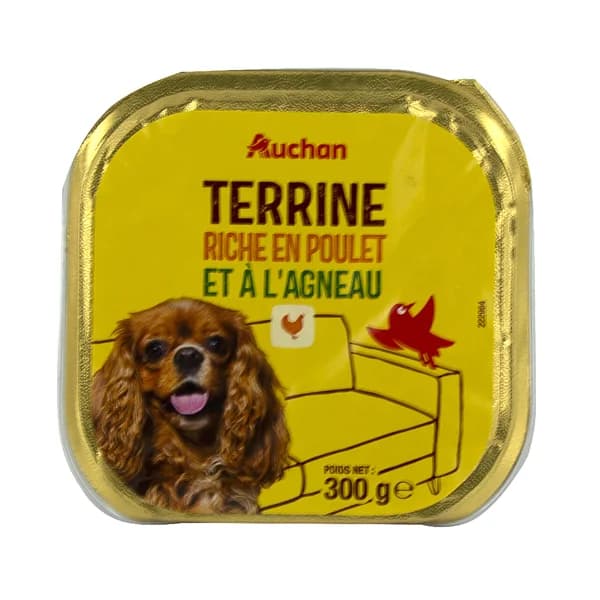 PRODUCTO ALCAMPO Alimentación para perros con sabor a pollo y cordero 300 g - 0.3 kg - Imagen del producto en Findit