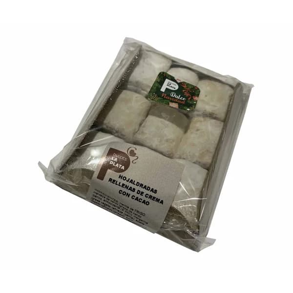 Hojaldradas rellenas de crema con cacao 9 unidades 300 gr. - 0.3 kg - Imagen del producto en Findit