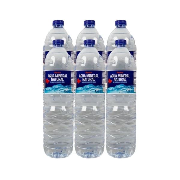 PRODUCTO ALCAMPO Agua mineral pack de 6 uds. x 1,5 l. - 9 l - Imagen del producto en Findit