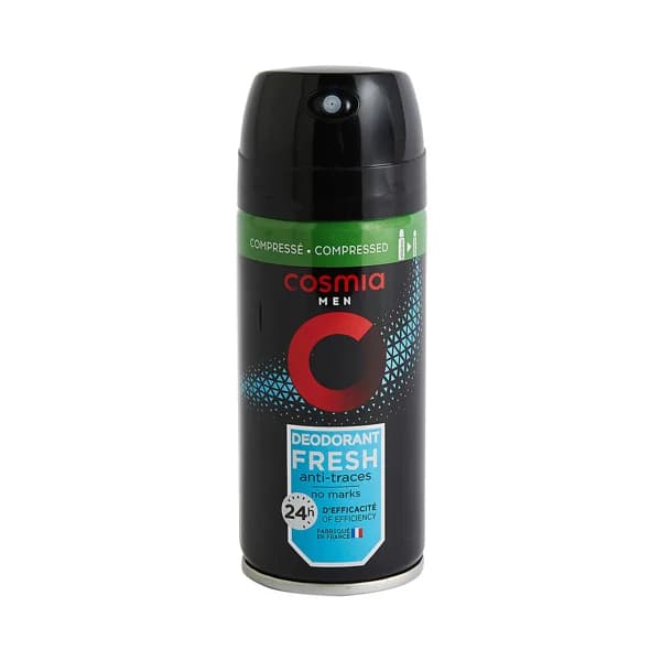 COSMIA Men fresh Desodorante comprimido en spray para hombre 100 ml. - 0.1 l - Imagen del producto en Findit