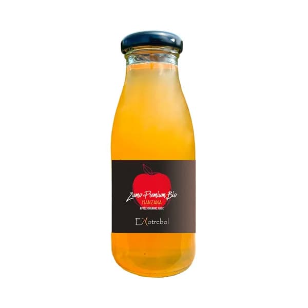 EKOTREBOL Zumo de manzana premium ecológico 250 ml. - 0.25 l - Imagen del producto en Findit
