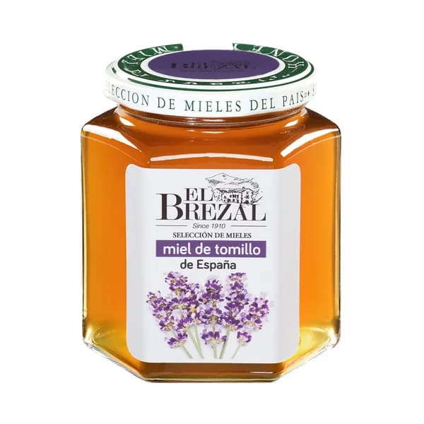 EL BREZAL Miel de tomillo, formato tarro de cristal 500 g. - 0.5 kg - Imagen del producto en Findit