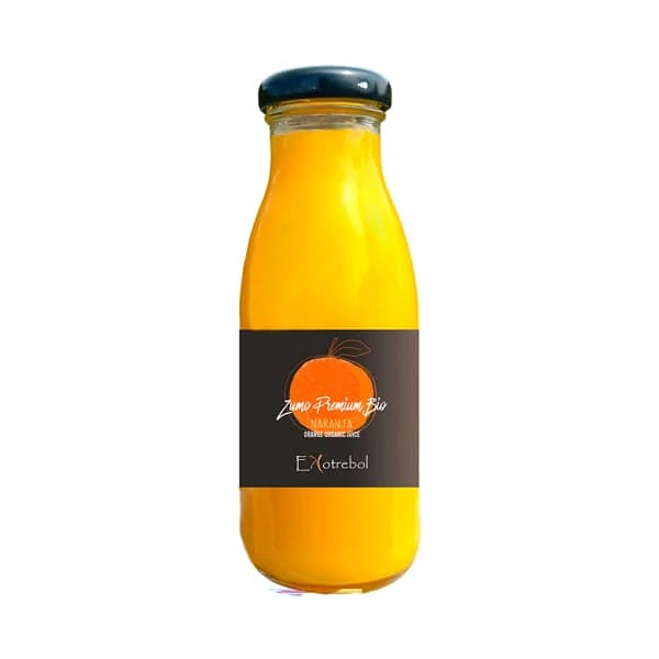 EKOTREBOL Zumo de naranja premium ecológico 250 ml. - 0.25 l - Imagen del producto en Findit