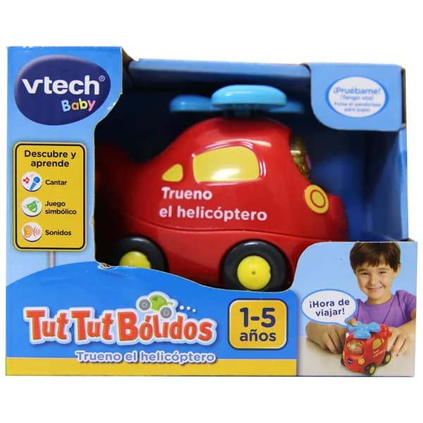 Tut Tut Bólidos coches de juguete indestructibles con luces, voces, canciones y melodías VTech Baby. Edad recomendada desde 1-5 años - 1 ud - Imagen del producto en Findit