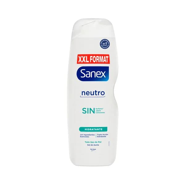 SANEX Sin neutro Gel de ducha o baño hidratante para todo tipo de pieles 850 ml. - 0.85 l - Imagen del producto en Findit
