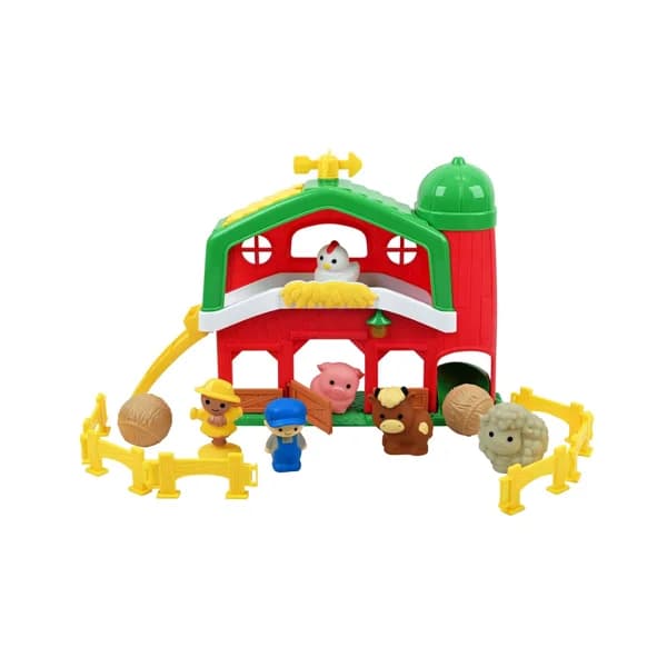 Escenario de juego con 16 piezas Granja con animales, ONE TWO FUN ALCAMPO. - 1 ud - Imagen del producto en Findit