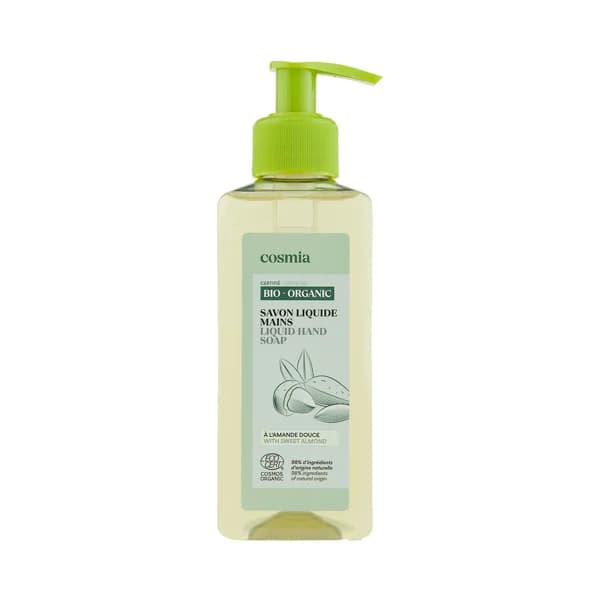 COSMIA Bio Jabón de manos líquido con almendra dulce ecológica 300 ml. - 0.3 l - Imagen del producto en Findit