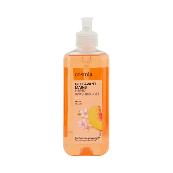 COSMIA Jabón (gel) líquido para manos, con aroma a melocotón 500 ml. - 0.5 l - Imagen del producto en Findit