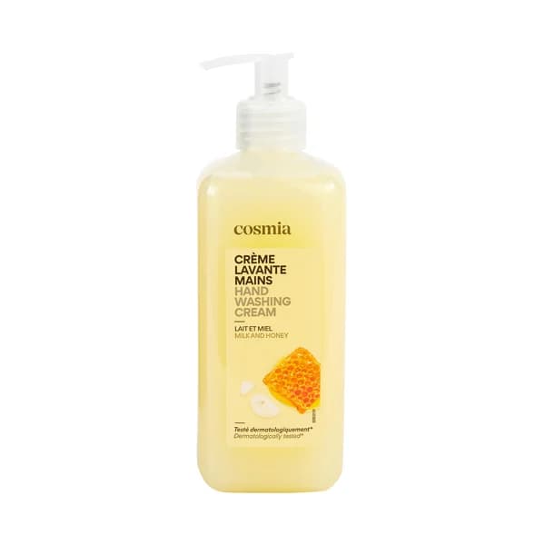 COSMIA Jabón de manos con textura crema y aroma a leche y miel 500 ml. - 0.5 l - Imagen del producto en Findit