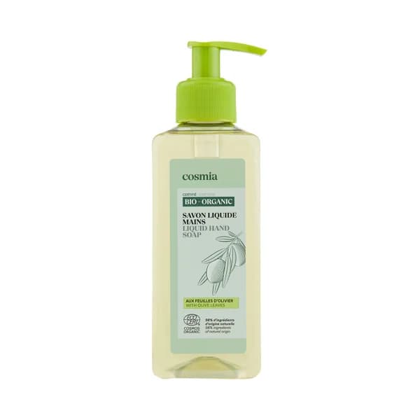 COSMIA Bio Jabón de manos líquido con hojas de olivo ecológico 300 ml. - 0.3 l - Imagen del producto en Findit