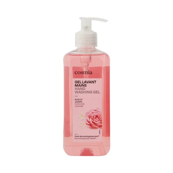 COSMIA Jabón de manos líquido con aroma a rosa y jazmín 500 ml. - 0.5 l - Imagen del producto en Findit
