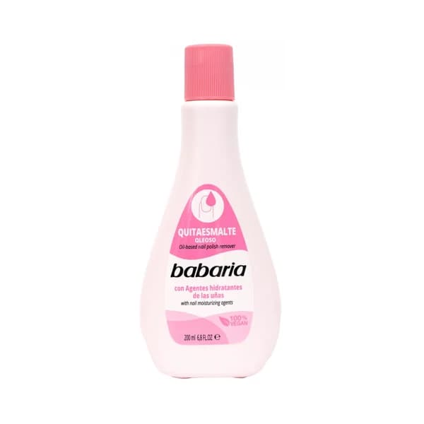BABARIA Quitaesmalte con agentes hidratantes de las uñas  200 ml. - 0.2 l - Imagen del producto en Findit