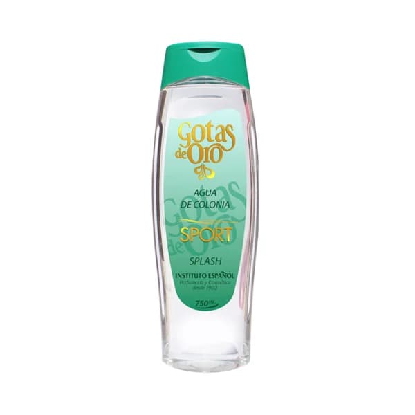 GOTAS DE ORO Agua de colonia fresca, para toda la familia GOTAS DE ORO Sport 750 ml. - 0.75 l - Imagen del producto en Findit